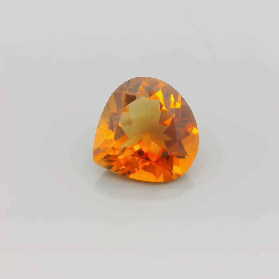 5.83ct Pear Natural Citrine (Colour Yellow, Clarity Eye Clean, Cut Faceted)