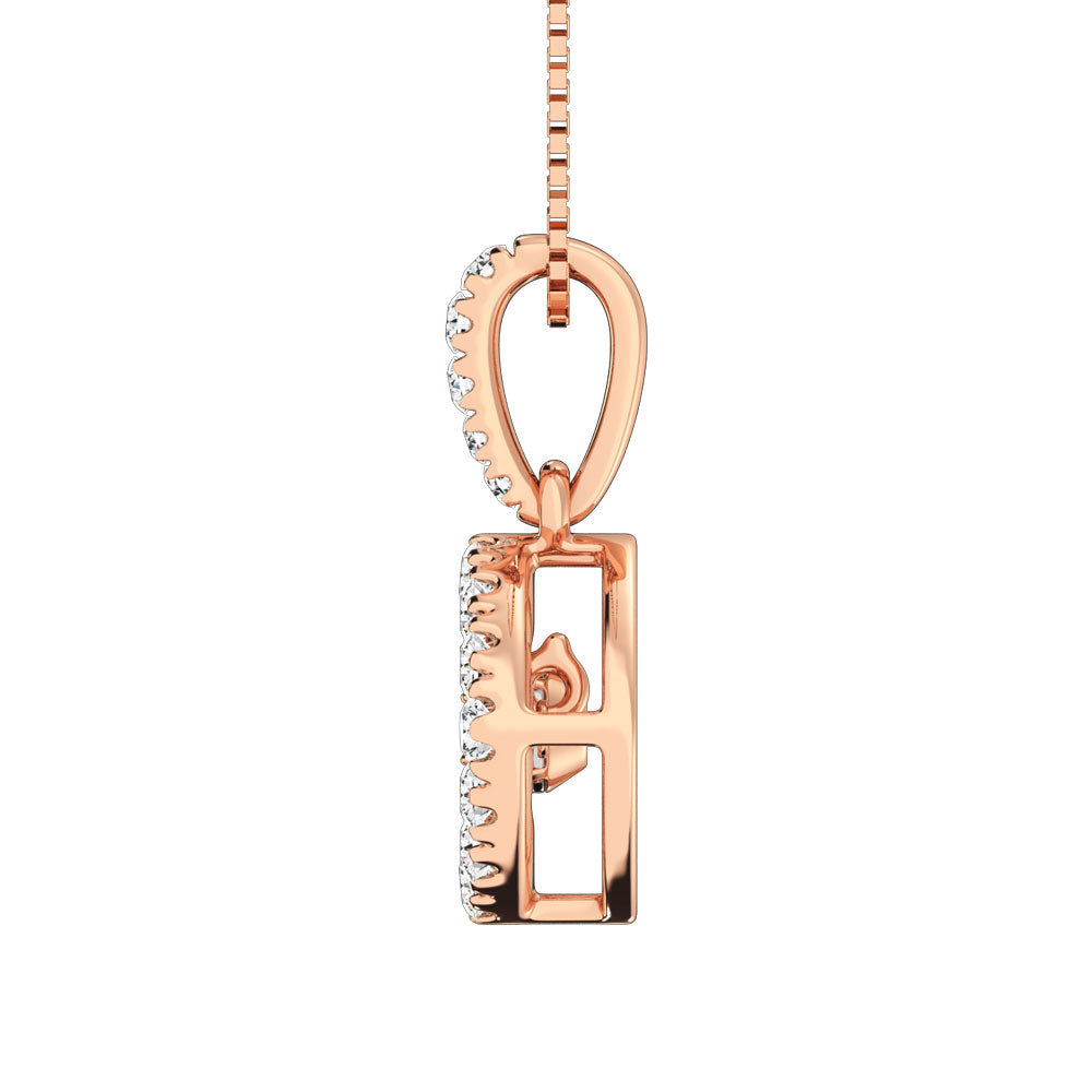 3/8 Ct. Tw. Diamond Brilliant Fashion Pendant in 14k Rose Gold