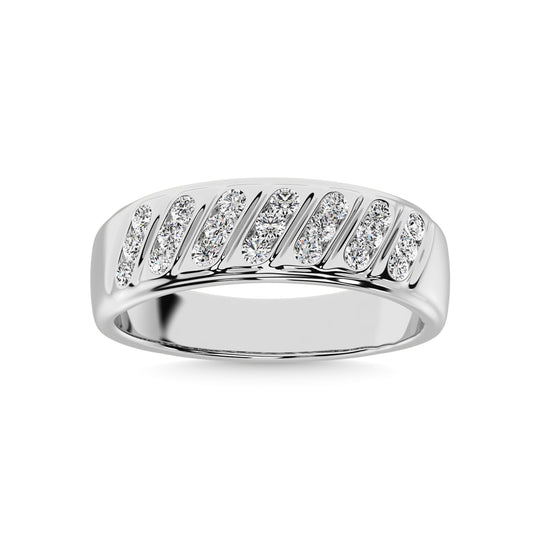 Men's 1/2 ct. Diamond Band in 14k White Gold