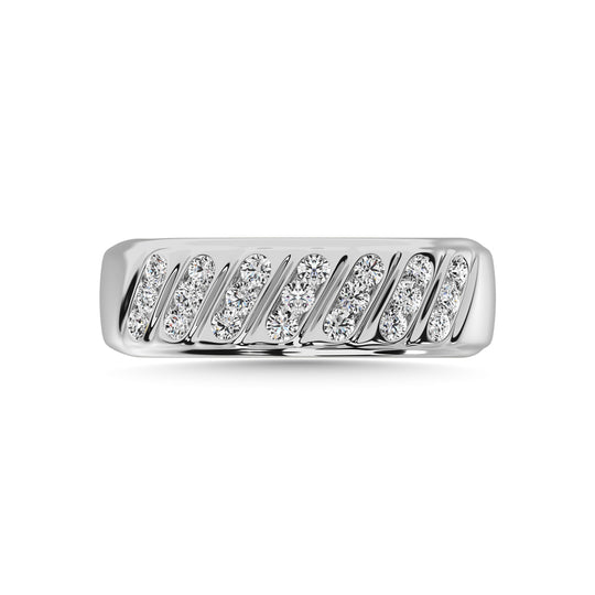 Men's 1/2 ct. Diamond Band in 14k White Gold