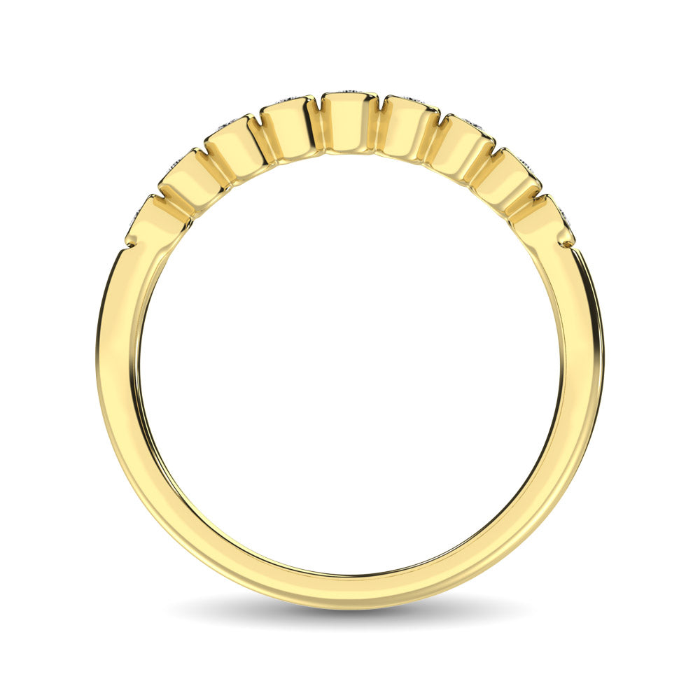 1/10 Ct. Tw. Diamond Stackable Band in 14K Rose Gold