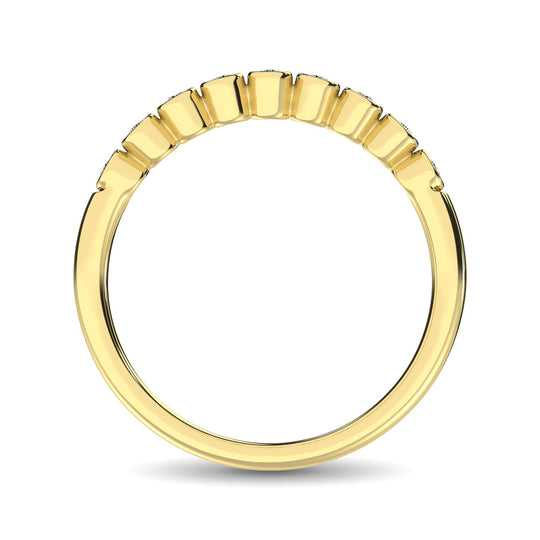 1/10 Ct. Tw. Diamond Stackable Band in 14K Rose Gold