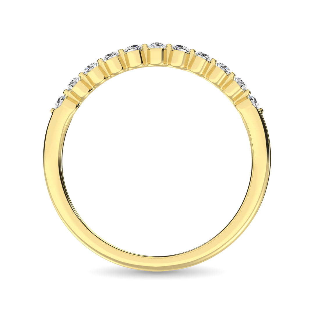 1/4 Ct. Tw. Diamond Anniversary Ring in 14k Yellow Gold