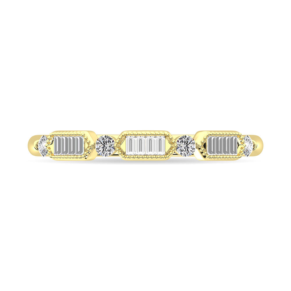 Diamante 1/5 Ct.Tw. Alianza de aniversario