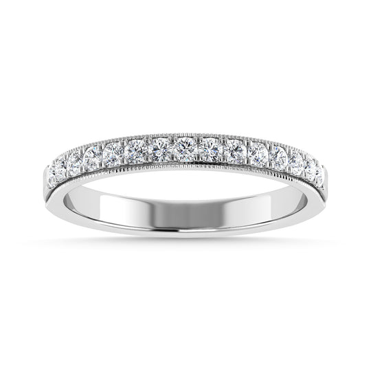 1/4 Ct. Tw. Diamond Women's Wedding Band in 14K White Gold
