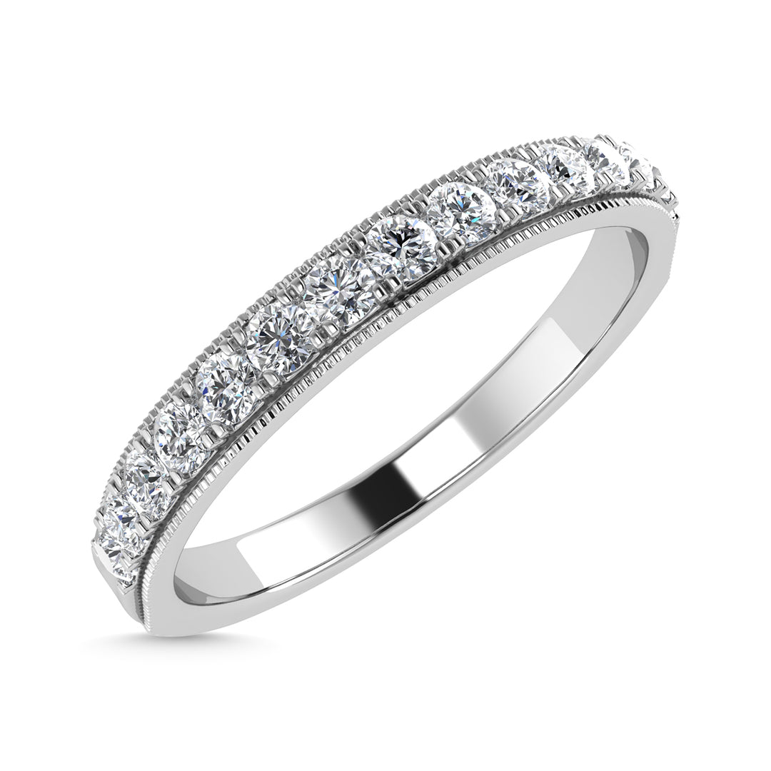 1/4 Ct. Tw. Diamond Women's Wedding Band in 14K White Gold