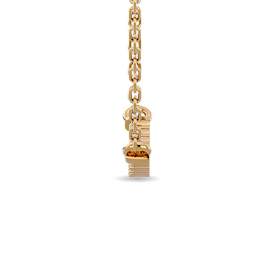 1/6 ct. total diamond fashion necklace in 10K yellow gold
