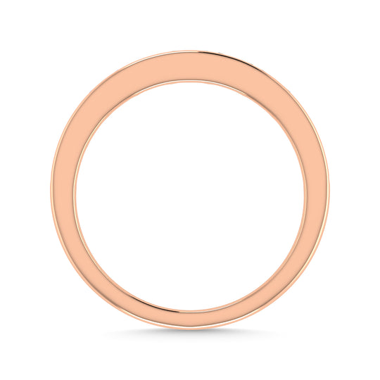 3/8 Ct. Diamond Baguette Anniversary Band in 14k Rose Gold
