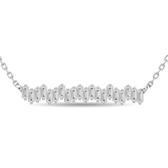 1/4 Ct. Tw. Diamond Fashion Necklace in 14K White Gold