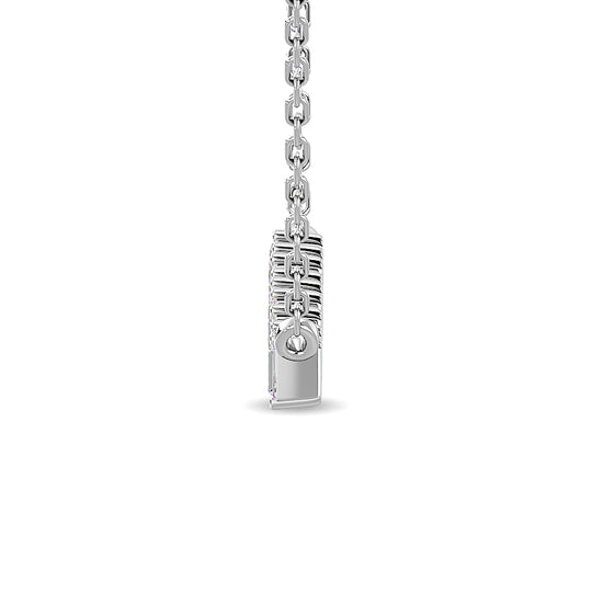 1/4 Ct. Tw. Diamond Fashion Necklace in 14K White Gold