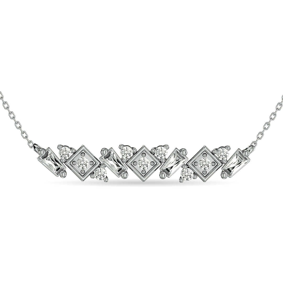 1/5 Ct. Tw. Diamond Fashion Pendant in 10K White Gold