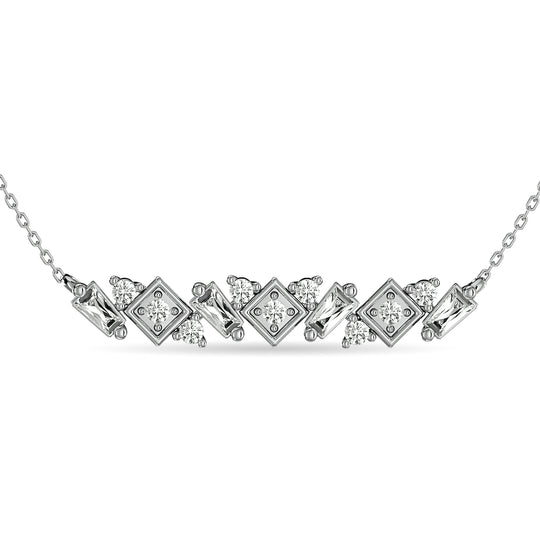 1/5 Ct. Tw. Diamond Fashion Pendant in 10K White Gold