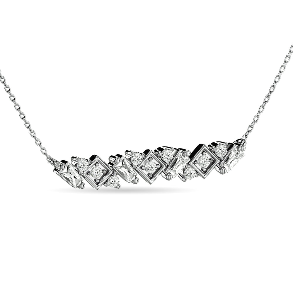 1/5 Ct. Tw. Diamond Fashion Pendant in 10K White Gold