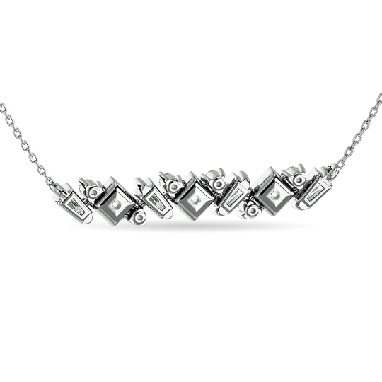 1/5 Ct. Tw. Diamond Fashion Pendant in 10K White Gold