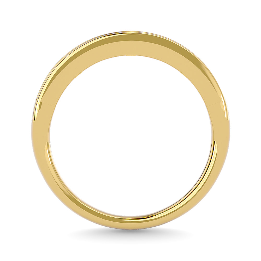 Banda de Diamantes de 1/3 qt total en Oro Amarillo de 14k