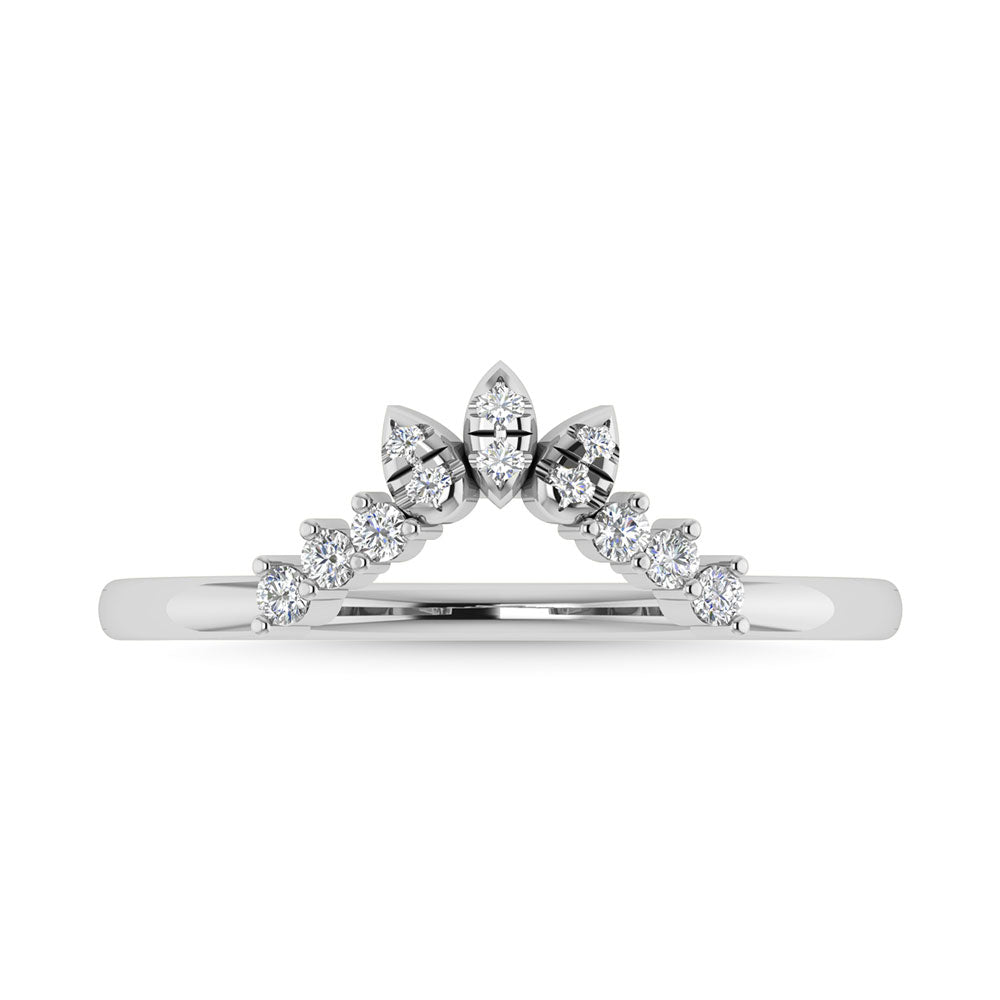 1/6 Ct. Tw. Diamond Anniversary Band in 14k White Gold