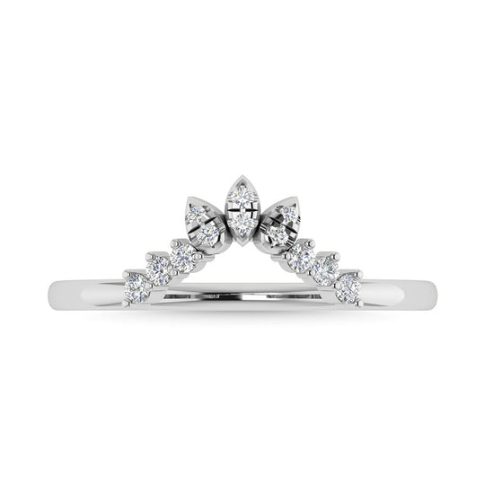 1/6 Ct. Tw. Diamond Anniversary Band in 14k White Gold