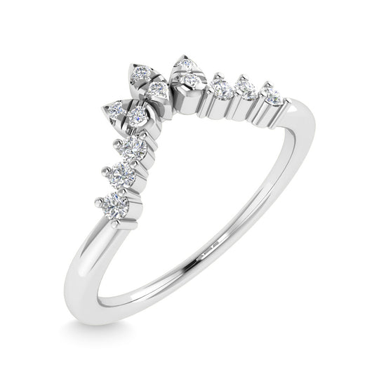 1/6 Ct. Tw. Diamond Anniversary Band in 14k White Gold