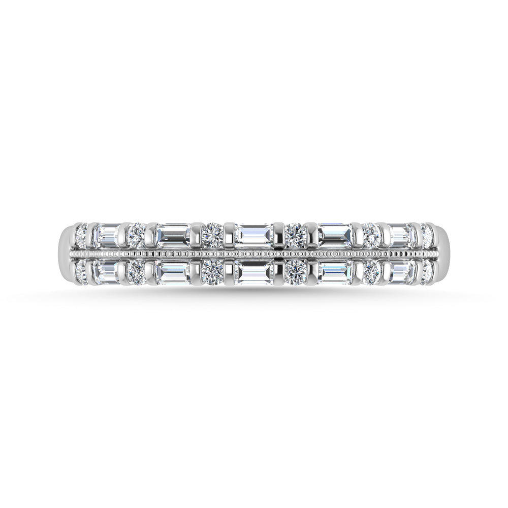 1/4 Ct. Tw. Diamond Fashion Band in 14K White Gold