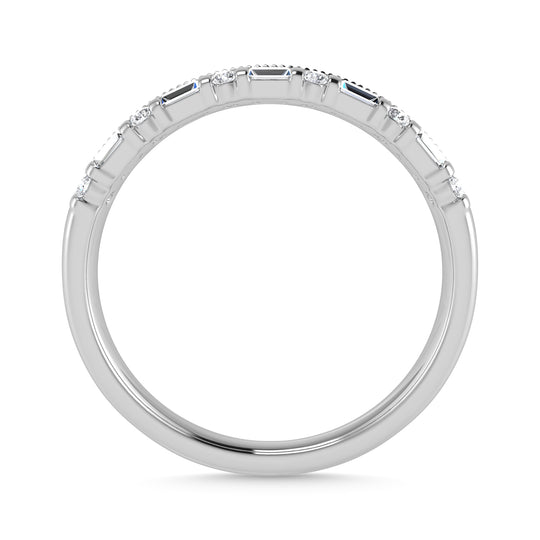 1/4 Ct. Tw. Diamond Fashion Band in 14K White Gold