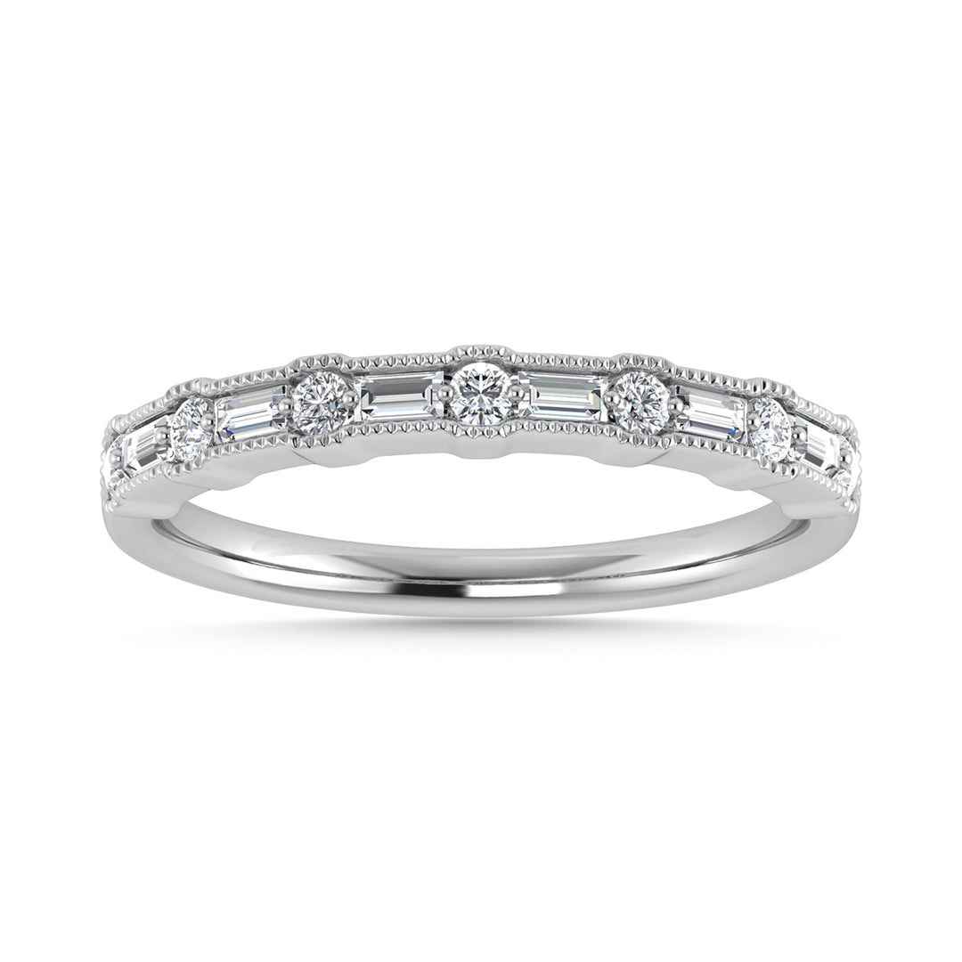 1/4 Ct. Tw. Diamond Women's Wedding Band in 14K White Gold