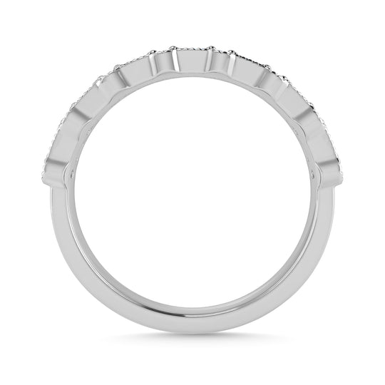Diamante 1/2 Ct.Tw. Banda de moda en oro blanco de 14 quilates