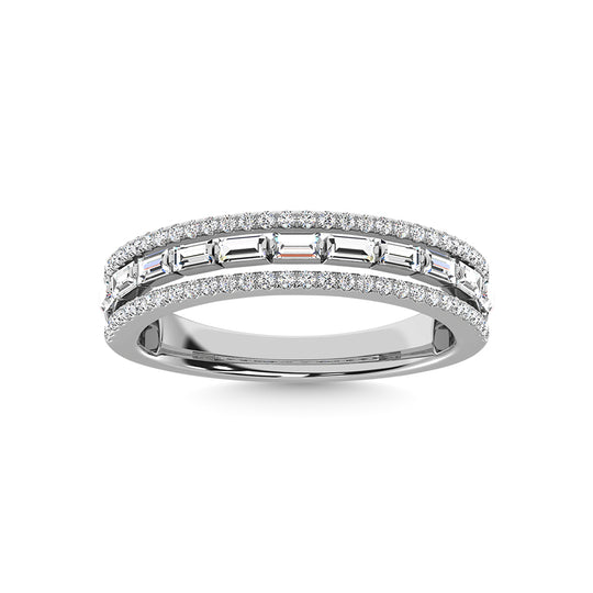 1/2 ct. 14K White Gold Diamond Anniversary Band