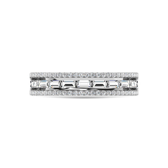 1/2 ct. 14K White Gold Diamond Anniversary Band