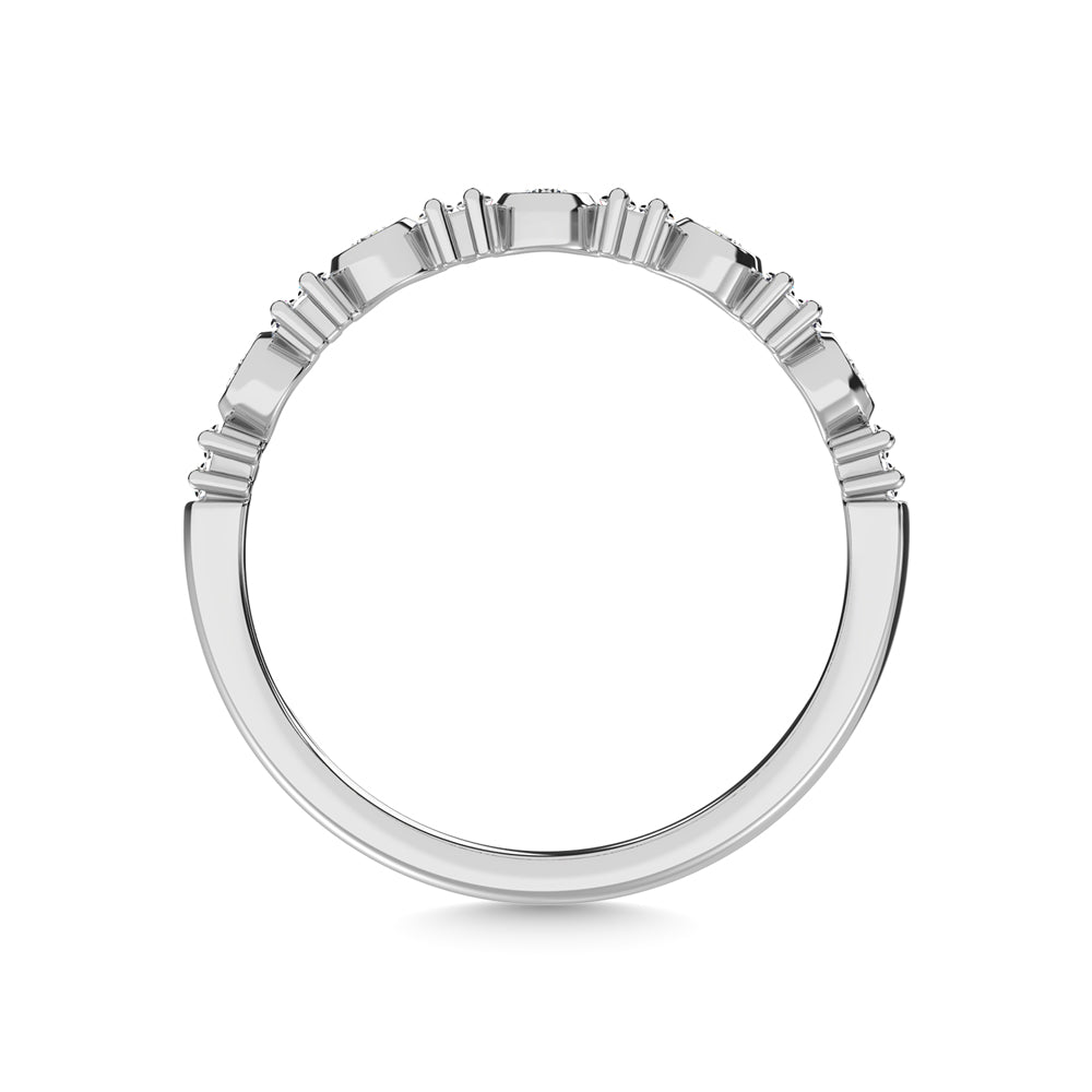 1/4 ct. 14K White Gold Diamond Stackable Band