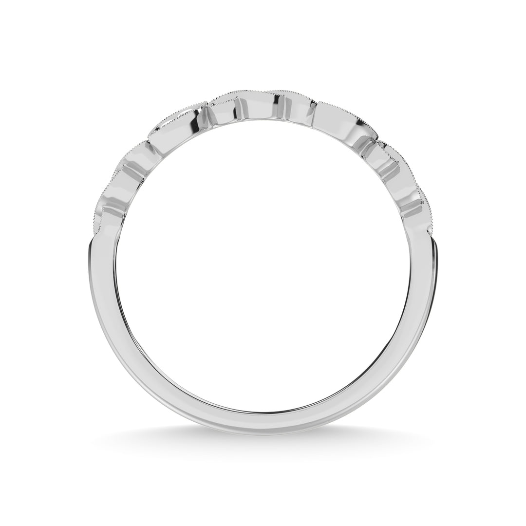 1/6 Ct. Tw. Diamond Stackable Band in 10K White Gold