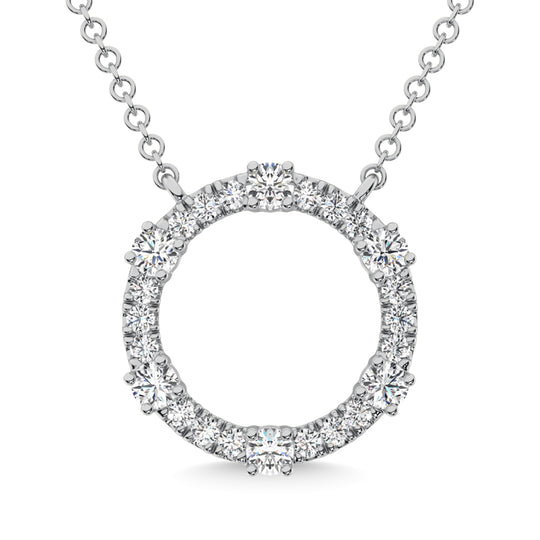 1/2 ct. 14K White Gold Diamond Fashion Necklace