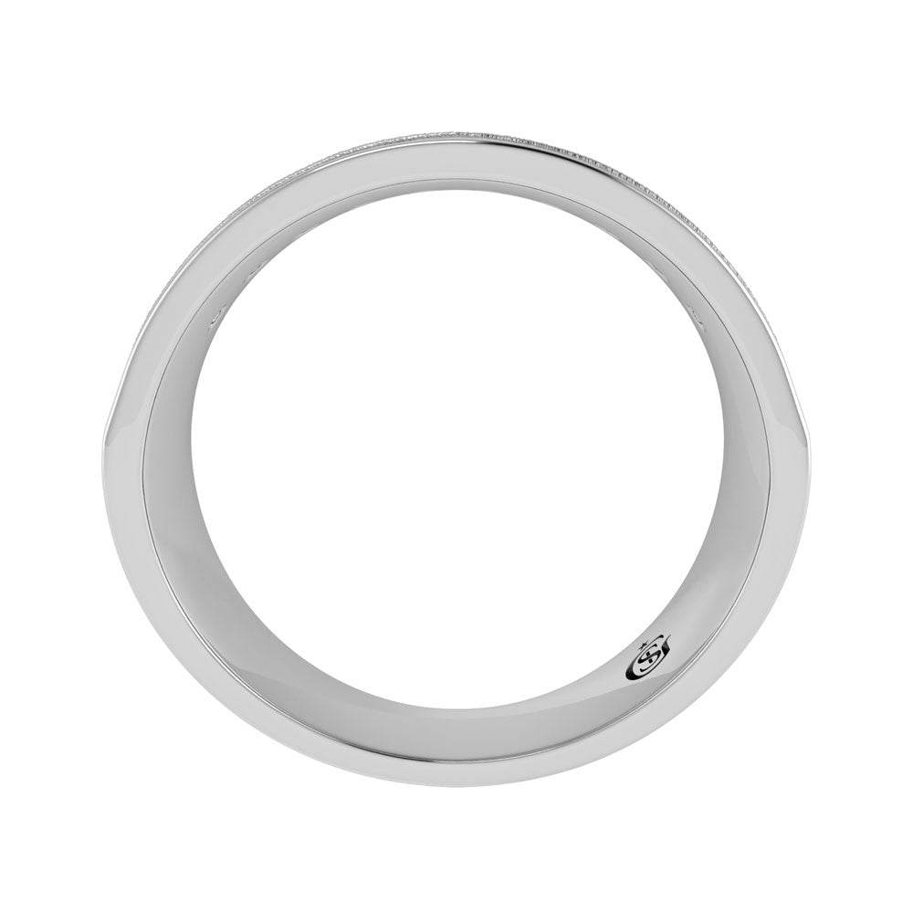 1 ct. 14K White Gold Diamond Men's Band