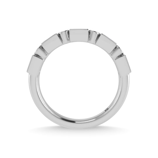 1/4 ct. 14K White Gold Diamond Stackable Band