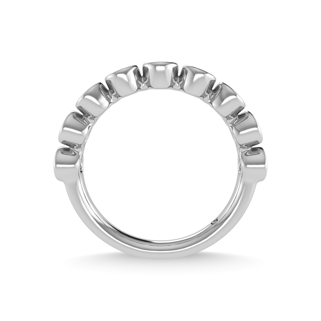 1/2 ct. 14K White Gold Diamond Stackable Band