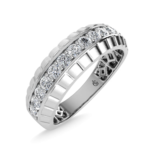 Men's 1/2 ct. Diamond Band in 14k White Gold