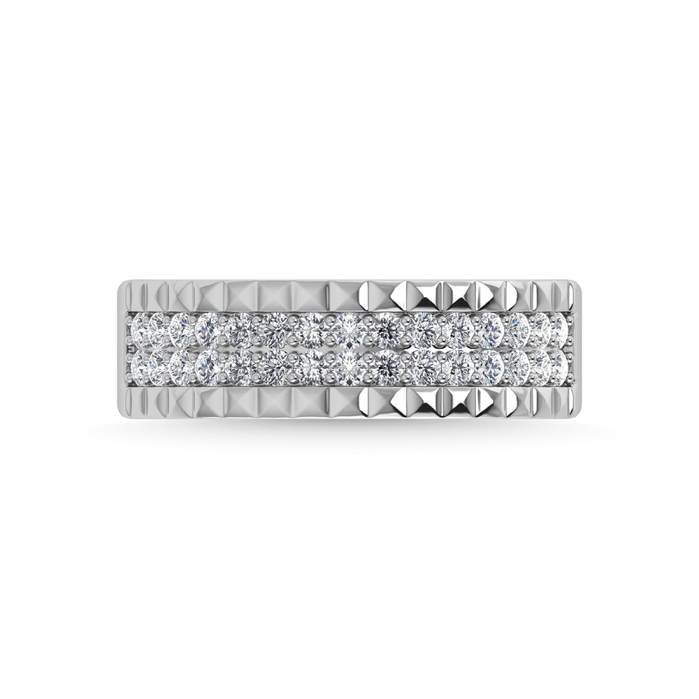 Men's 1/2 ct. Diamond Band in 14k White Gold