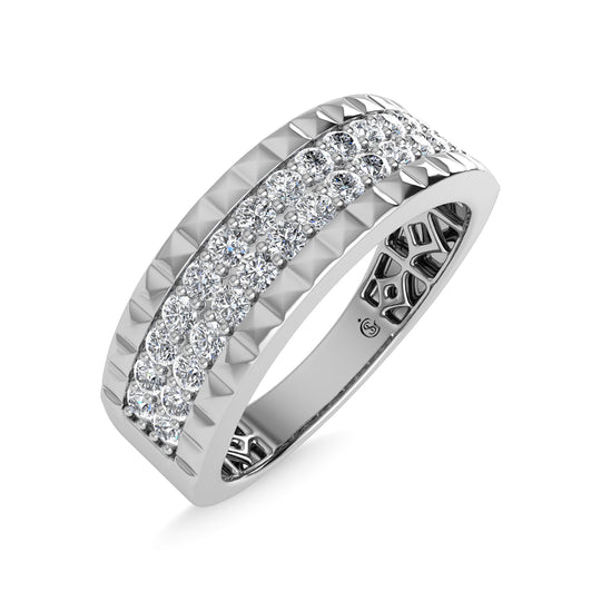 Men's 1/2 ct. Diamond Band in 14k White Gold