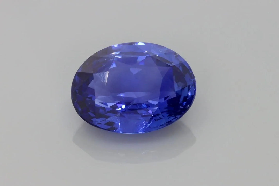 7.09ct Oval Natural Sapphire (Colour Blue, Clarity Eye Clean, Cut Faceted)