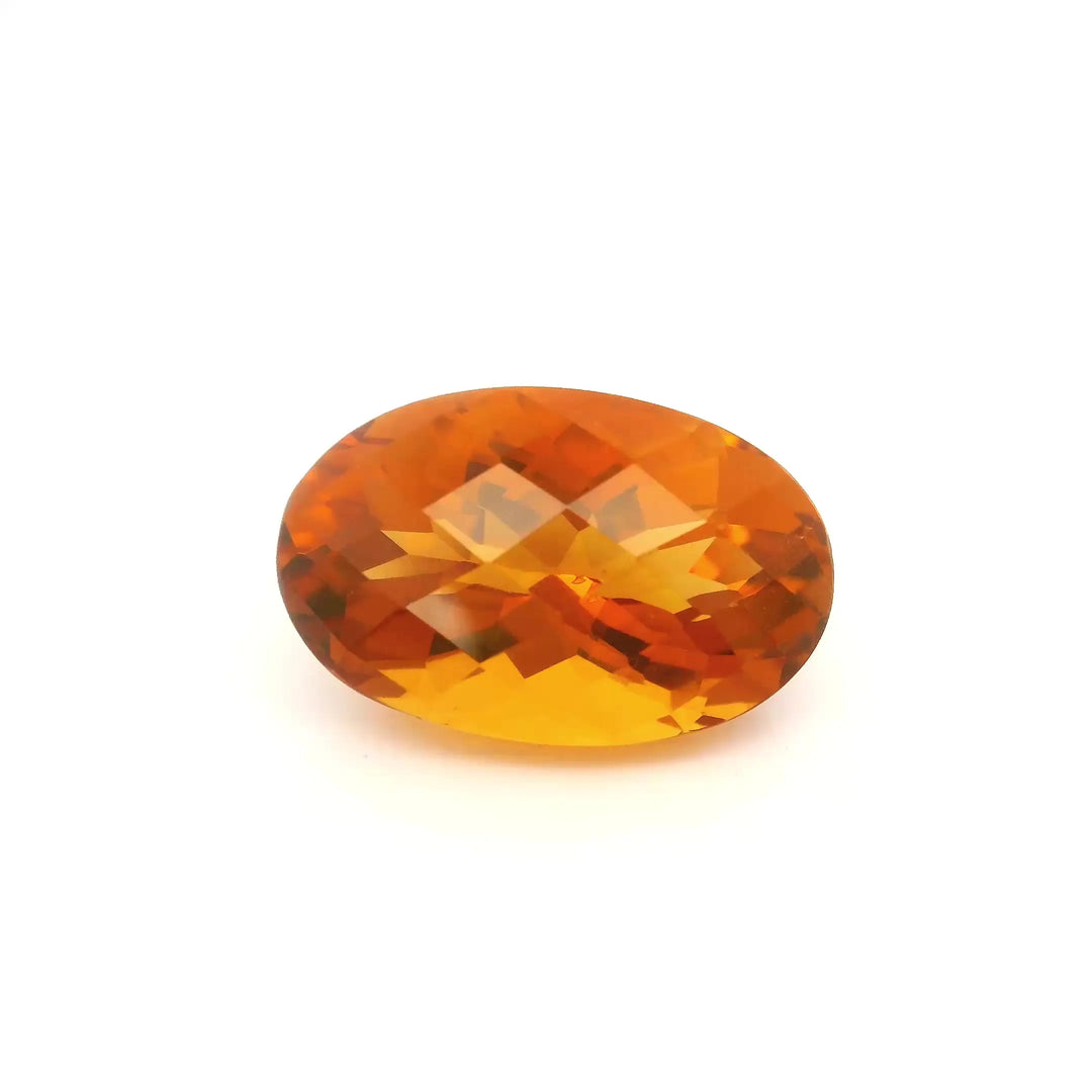 7.97ct Oval Natural Citrine (Colour Yellow, Clarity Eye Clean, Cut Faceted)