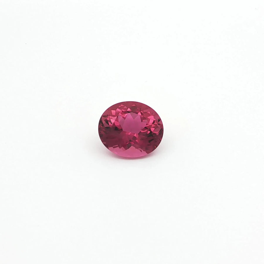 8.01ct Oval Natural Tourmaline (Colour Pink, Clarity Eye Clean, Cut Faceted)