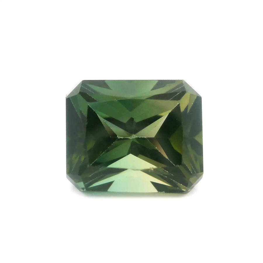 9.31ct Octagonal Natural Tourmaline (Colour Green, Clarity Eye Clean, Cut Faceted)
