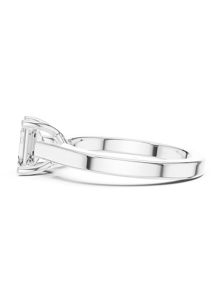 Anillo de Compromiso - solitario - AMORE104-EM-CZ