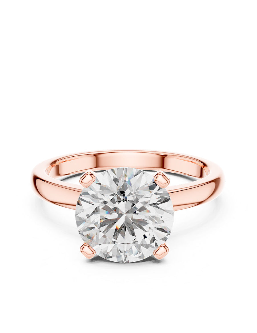 Anillo de Compromiso - solitario - AMORE11-RD-CZ
