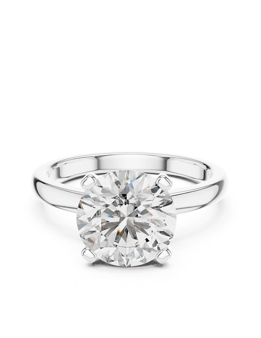 Anillo de Compromiso - solitario - AMORE11-RD-CZ