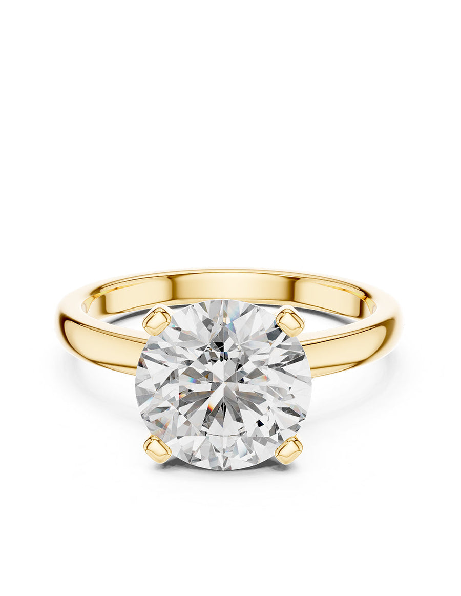 Anillo de Compromiso - solitario - AMORE11-RD-CZ
