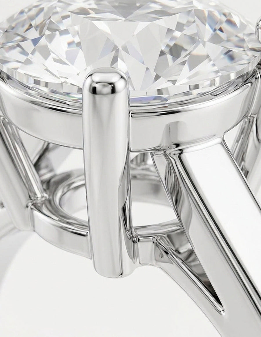 Anillo de Compromiso - solitario - AMORE12-RD-CZ