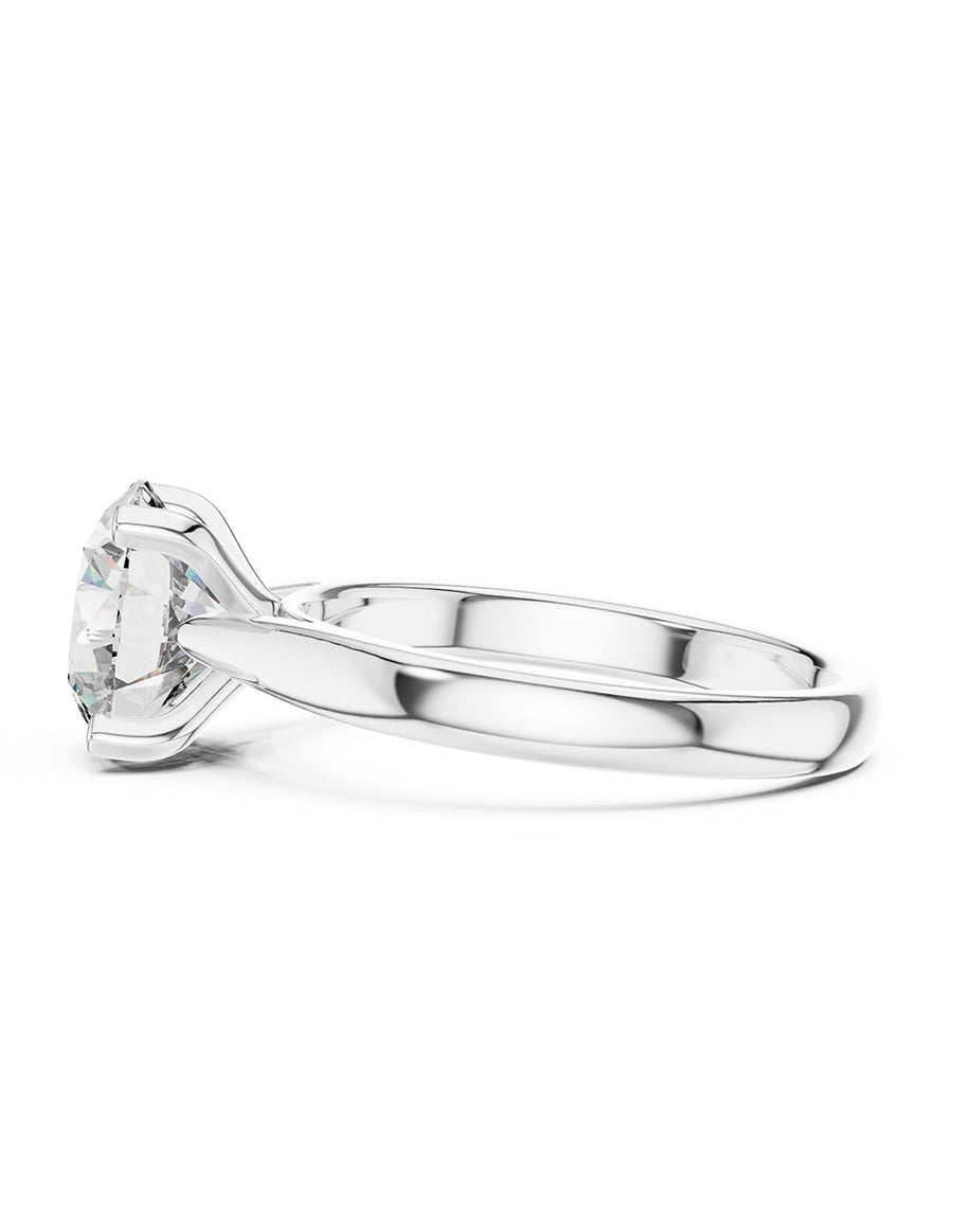 Anillo de Compromiso - solitario - AMORE13-RD-CZ