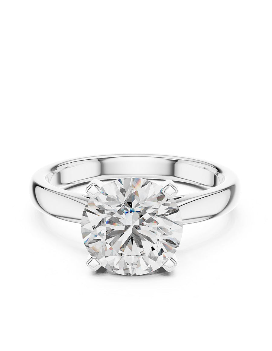 Anillo de Compromiso - solitario - AMORE13-RD-CZ