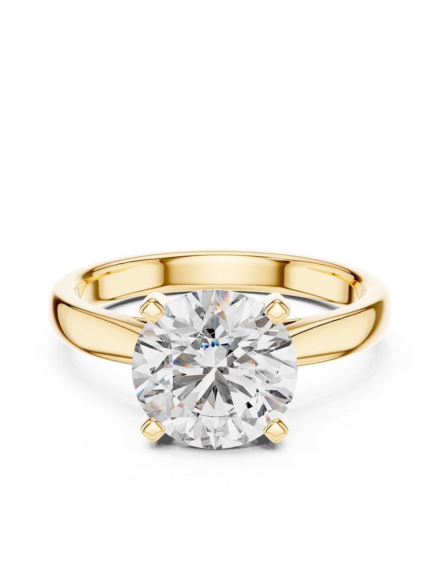 Anillo de Compromiso - solitario - AMORE13-RD-CZ