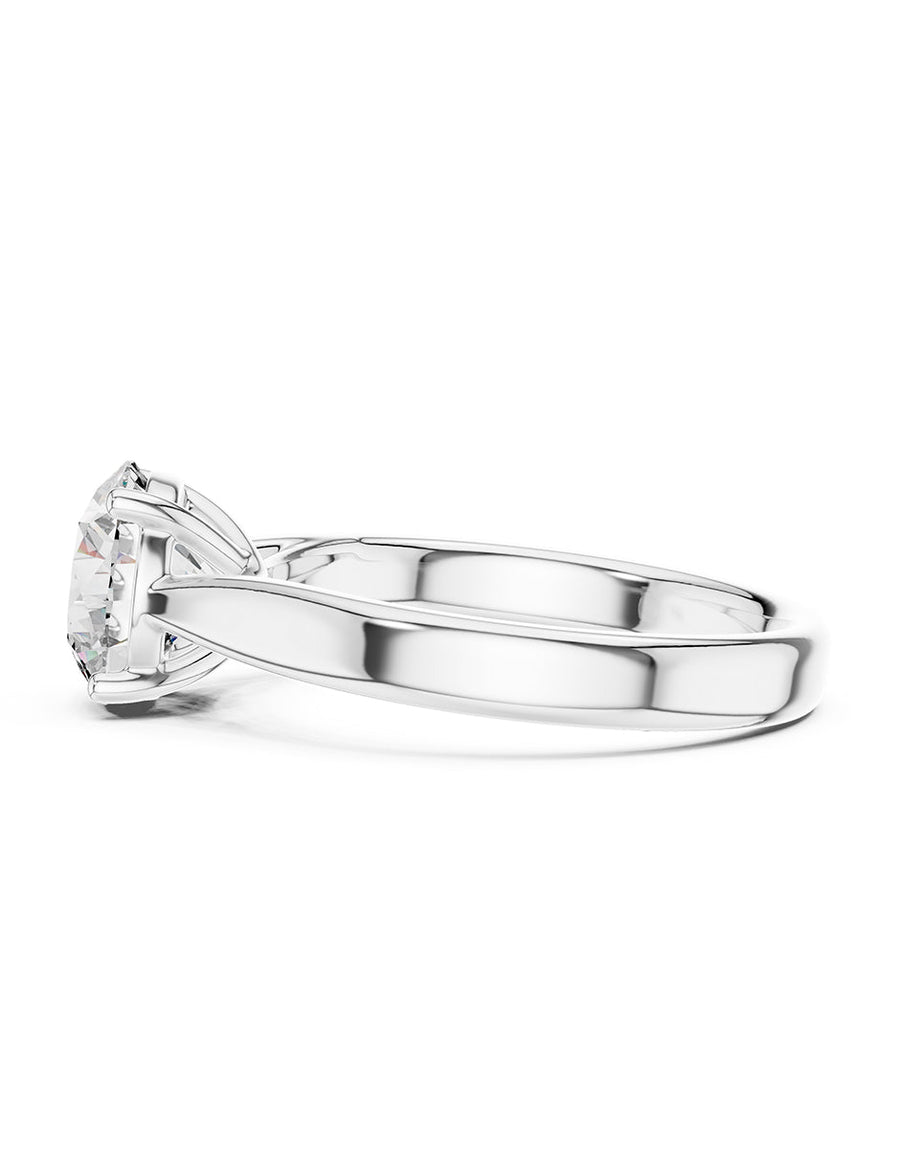 Anillo de Compromiso - solitario - AMORE14-RD-CZ